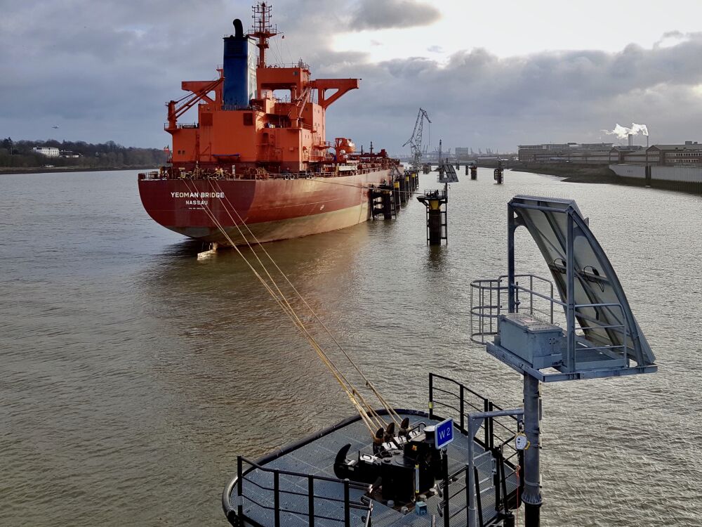Solar Power System Port of Hamburg