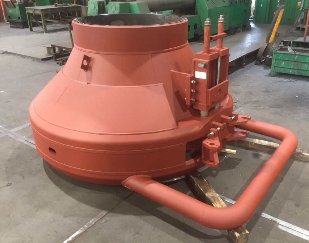 Dredging equipment - bow coupling