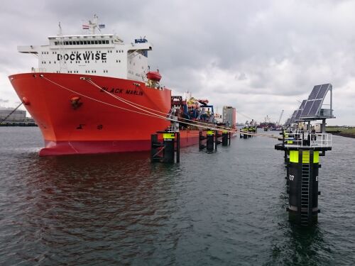 Solar power system Port of Rotterdam