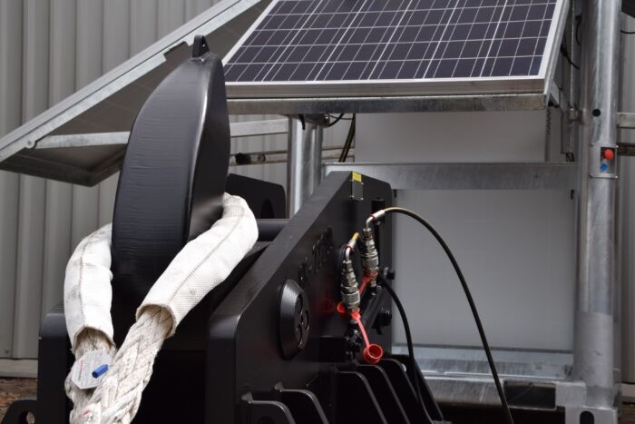Quick Release Hook with Solar