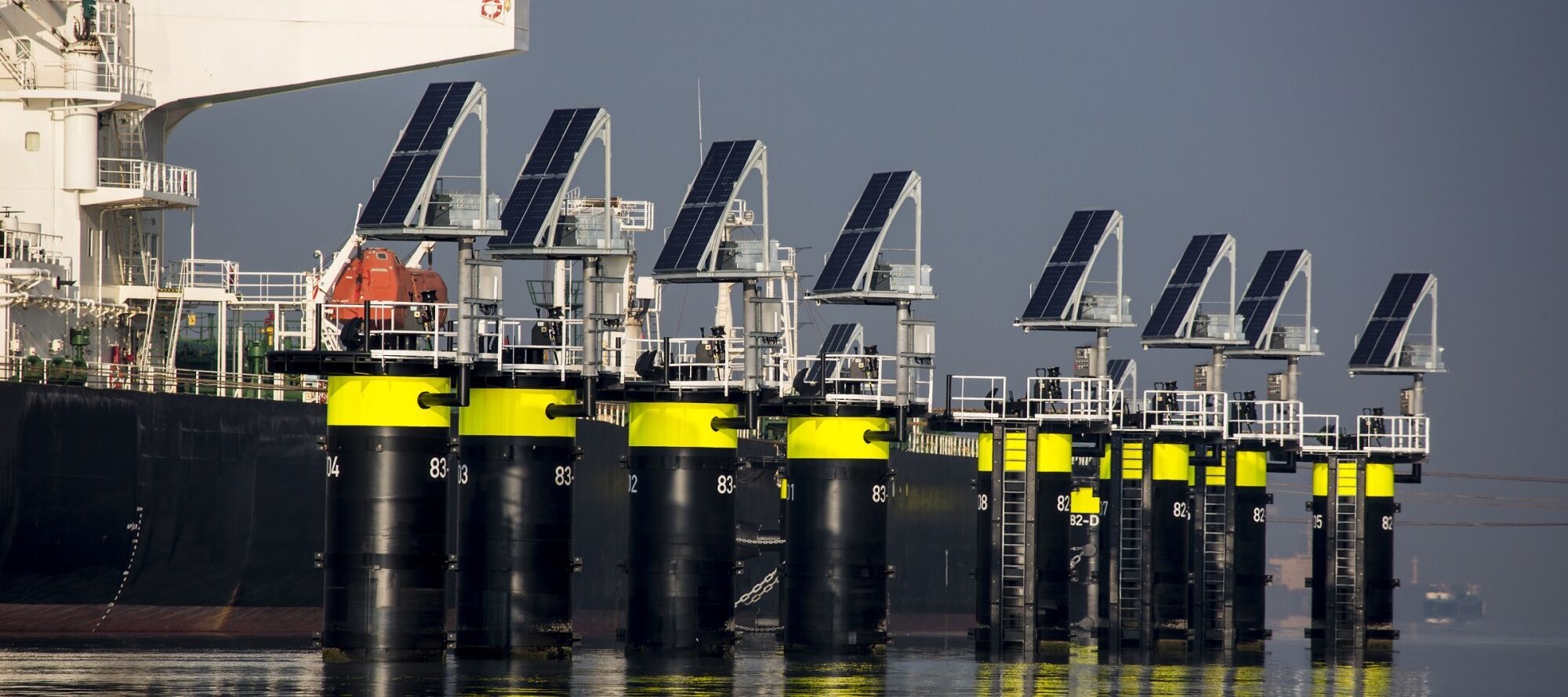 Solar systems on capstans