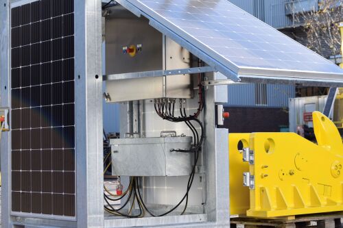 Quick release hooks and solar for dredging