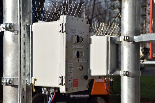 Solar power systems for ports