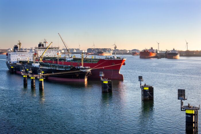 Solar energy in port of rotterdam