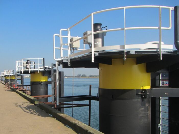 Capstans Port of Rotterdam
