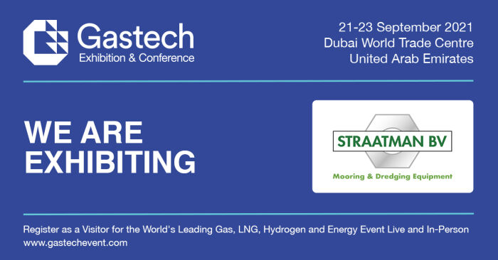 Straatman at Gastech Exhibition 2021 Dubai