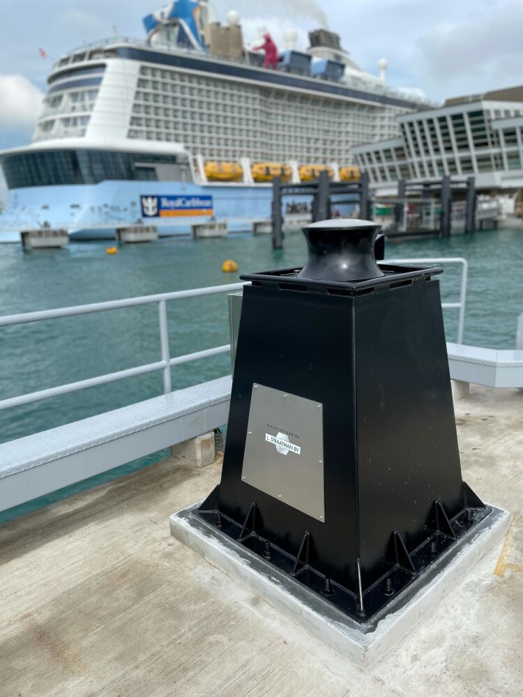Cabrestante a medida para terminal de cruceros Singapur