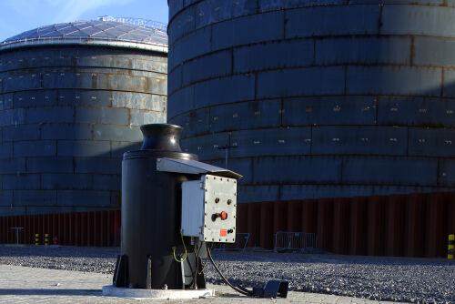 Capstans for terminal Rotterdam